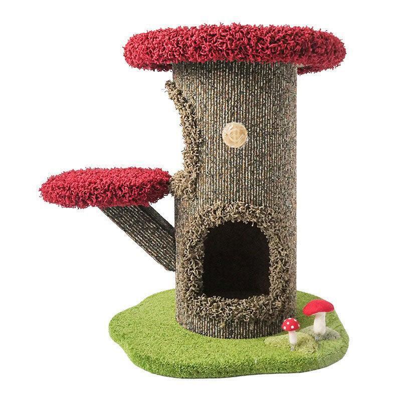 Mushroom Forest Cat Tree Climbing Frame