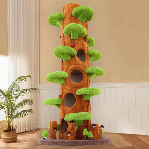 Luxury Cat Tree - Looks Like Tree Tall Climbing Frame