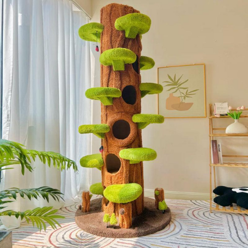 Luxury Cat Tree - Looks Like Tree Tall Climbing Frame