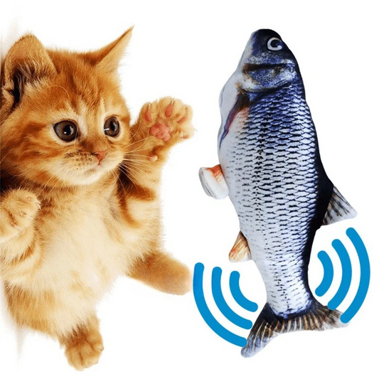 E-ToyFish – Elektrischer Fischspielzeug für Katzen
