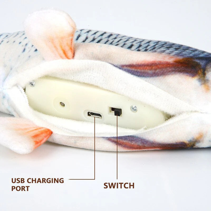 E-ToyFish – Elektrischer Fischspielzeug für Katzen