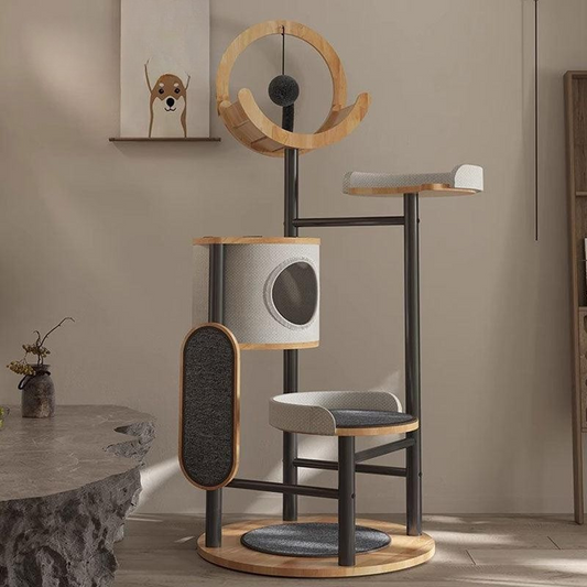 Steel Art Lively Cat Climbing Frame Tree