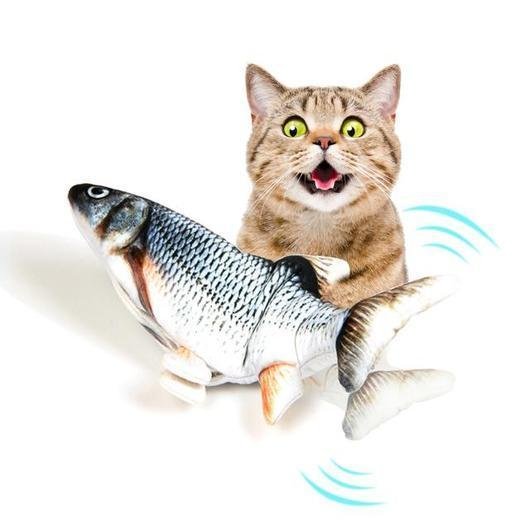 E-ToyFish – Elektrischer Fischspielzeug für Katzen