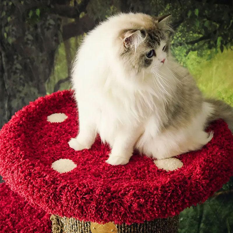 Mushroom Forest Cat Tree Climbing Frame
