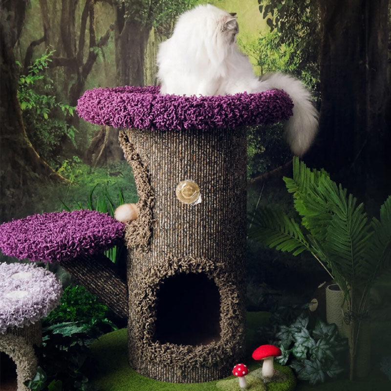 Mushroom Forest Cat Tree Climbing Frame