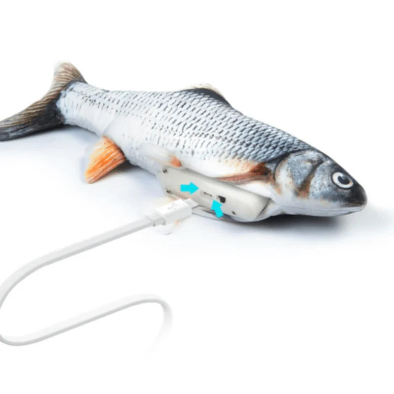 E-ToyFish – Elektrischer Fischspielzeug für Katzen